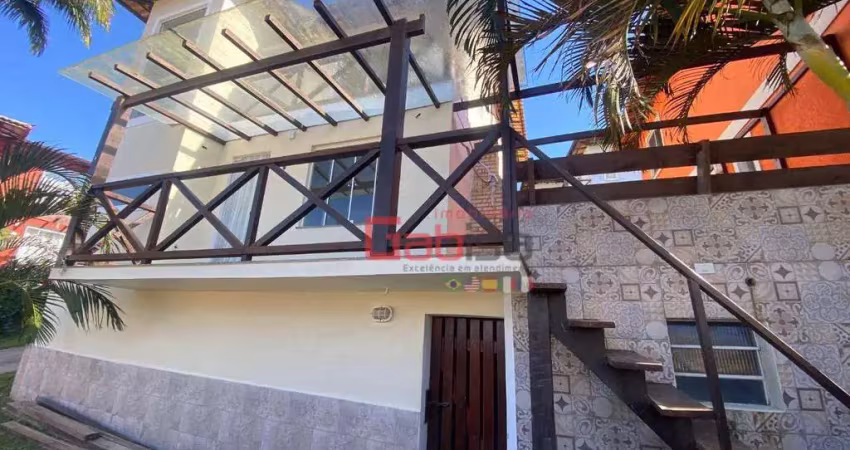 Casa com 3 quartos e espaço privativo de lazer à venda, em condomínio com piscina, 150 m² por r$ 459.000 - rasa - armação dos búzios/rj