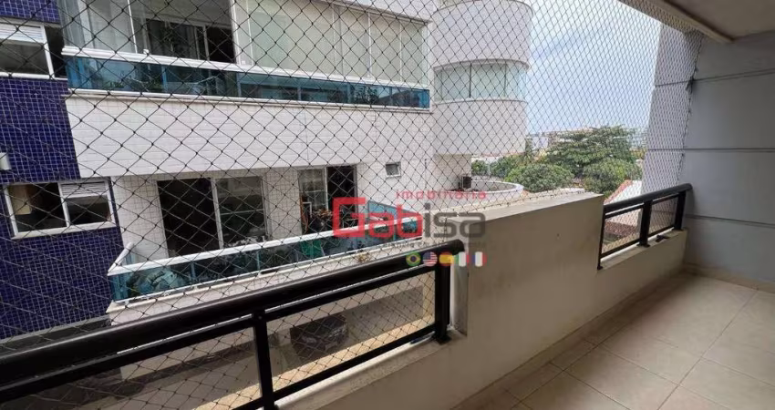 Apartamento com 1 dormitório para alugar, 65 m² por R$ 2.044,81/mês - Braga - Cabo Frio/RJ