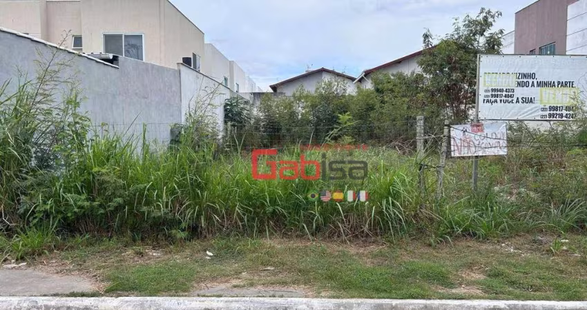 Terreno à venda, 225 m² por R$ 400.000,00 - Novo Portinho - Cabo Frio/RJ