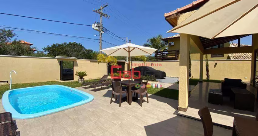 Casa com 4 dormitórios, 450 m² - venda por R$ 1.350.000,00 ou aluguel por R$ 7.533,00/mês - Caravelas - Armação dos Búzios/RJ