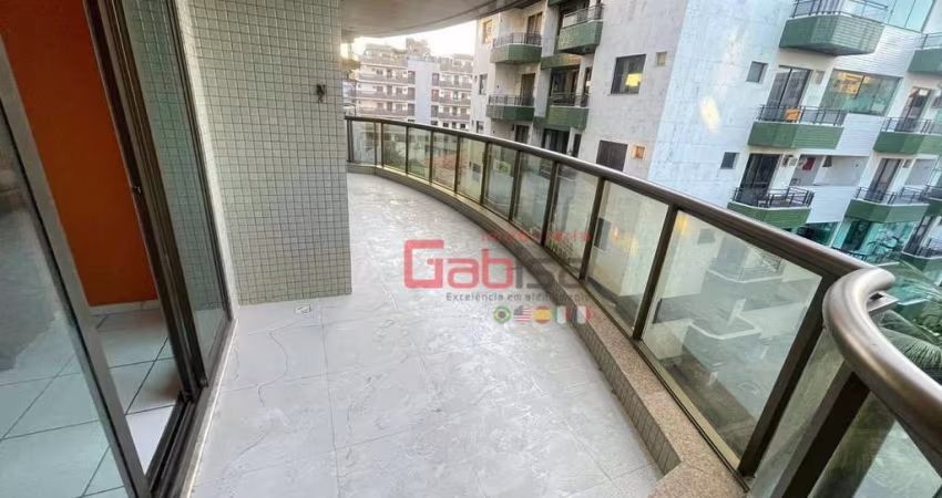 Apartamento com 3 dormitórios à venda, 106 m² por R$ 730.000,00 - Passagem - Cabo Frio/RJ