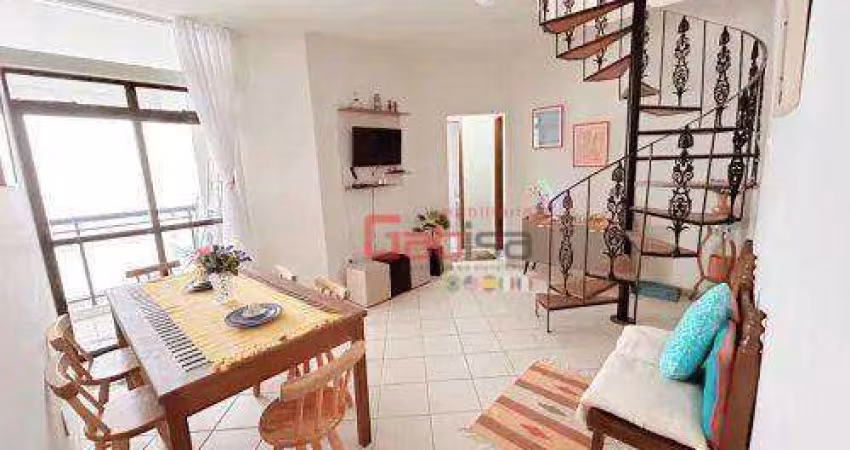 Apartamento Triplex com 4 dormitórios à venda, 175 m² por R$ 950.000,00 - Vila Nova - Cabo Frio/RJ