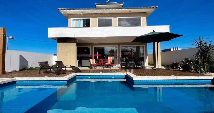 Casa com 3 dormitórios para alugar, 130 m² por R$ 11.000/mês - Guriri - Cabo Frio/RJ