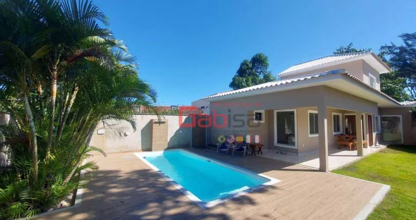 Casa com 3 dormitórios, 179 m² - venda por R$ 980.000,00 ou aluguel por R$ 8.000,00/mês - Estação - São Pedro da Aldeia/RJ