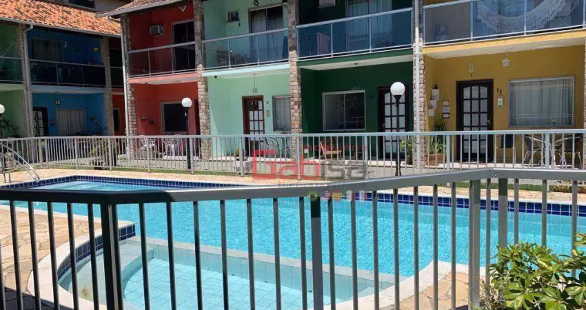 Casa com 3 dormitórios à venda, 72 m² por r$ 480.000 - jardim flamboyant - cabo frio/rj