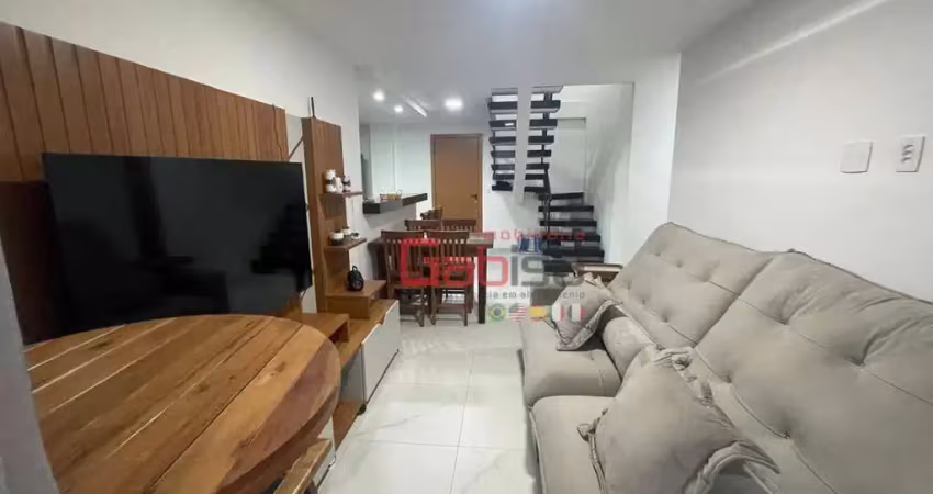 Cobertura com 3 dormitórios à venda, 143 m² por r$ 760.000,00 - nova são pedro - são pedro da aldeia/rj