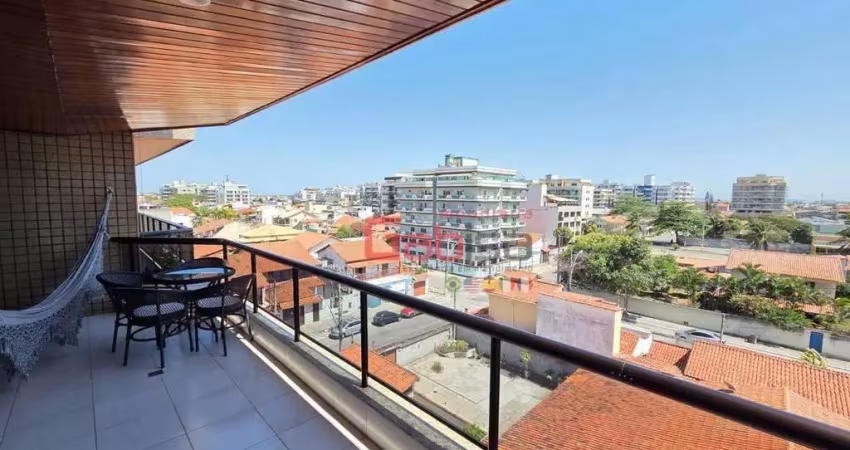 Apartamento com 2 dormitórios para alugar, 110 m² por r$ 4.100,00/mês - braga - cabo frio/rj