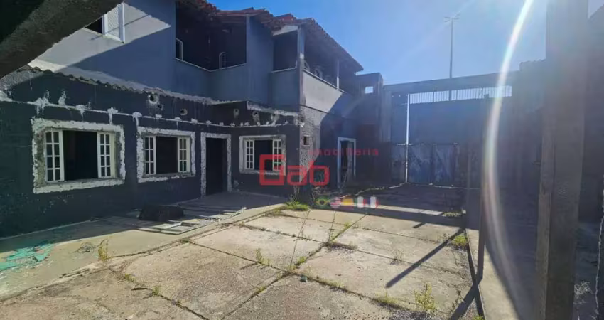 Galpão para alugar, 600 m² por r$ 10.000/mês - são cristóvão - cabo frio/rj