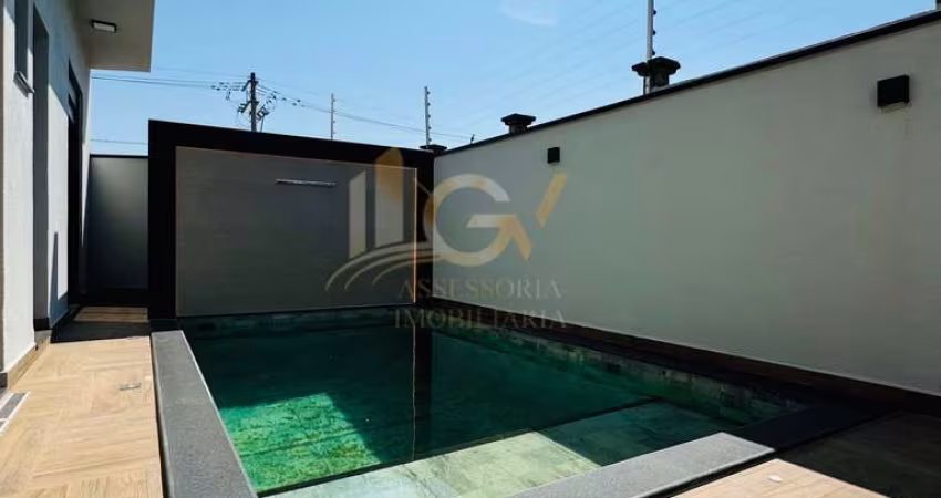Casa Térrea com Piscina no Condomínio Jardim Di Roma - Indaiatuba/SP