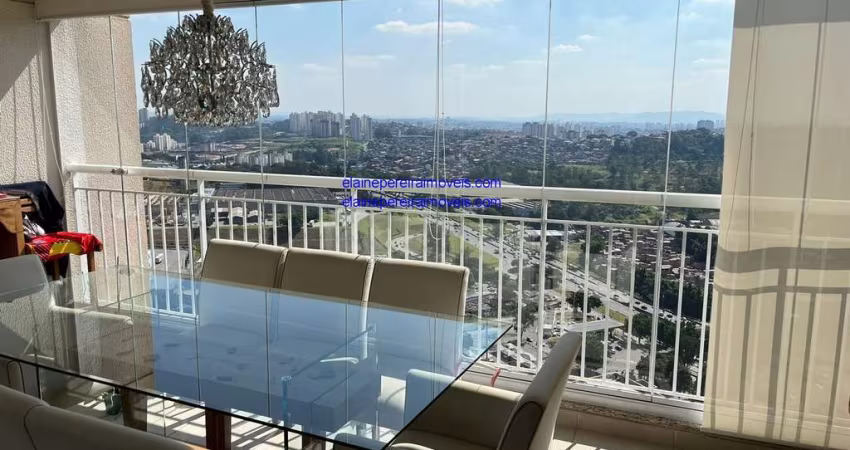 Butanta-Cond. Mairarê  com 136mts 3 vagas - lindo apto semi mobiliado 3 dts sd 1 suíte, sala  varanda gourmet - 3 vagas  R$ 1.389.000,00  à venda
