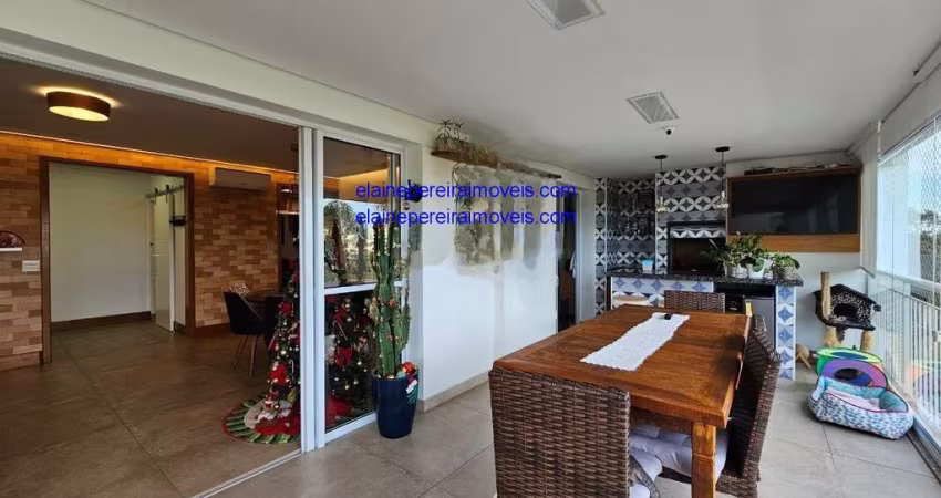 Butantã -Lindo apto mobiliado 171mts com 3 suítes close, sala ampla terraço gourmet 3 vagas - lazer completo R$ 11.000,00