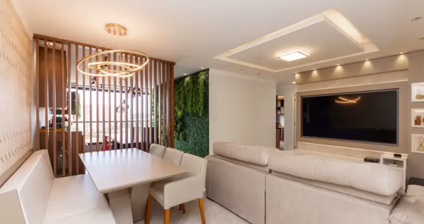 Excelente apartamento de 3 dormitórios (sendo 1 suíte) 92m², 2 vagas de garagem, próximo a estação conceição do metrô com móveis planejados e completo!