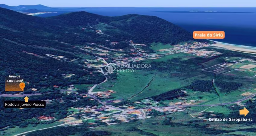 Terreno à venda na Jovino Piucco, 1000, Siriú, Garopaba