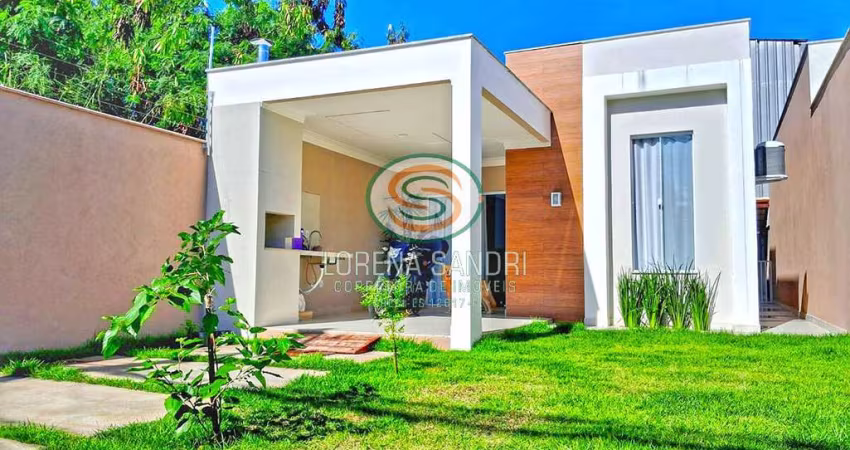 Linda casa 2 quartos com suíte em Balneário de Carapebus!
