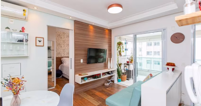 Apartamento tipo para venda com 1 quarto, sendo 1 suíte, 45m²