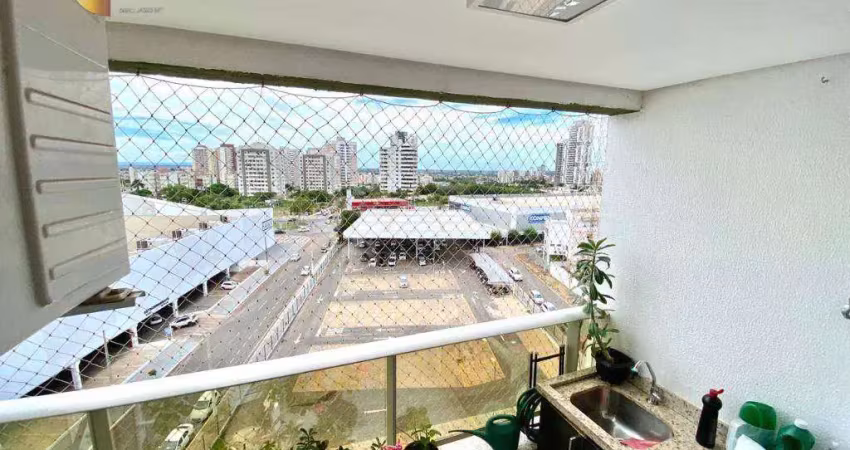 Apartamento com 3 dormitórios à venda, 94 m² por r$ 490.000,00 - jardim alvorada - cuiabá/mt