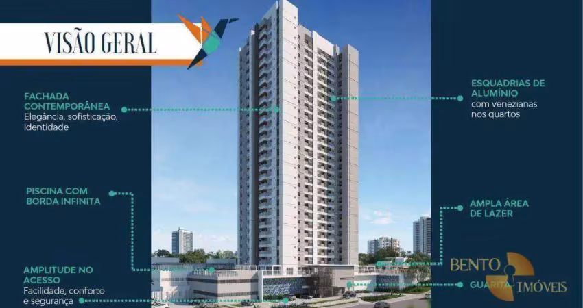 O conforto que sua família merece no seu novo apartamento em cuiabá-mt.