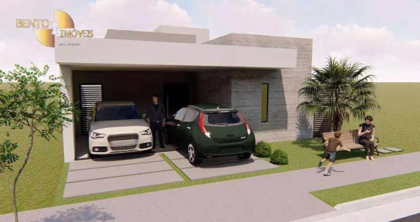 Casa com 3 dormitórios à venda por r$ 990.000,00 - jardim imperial - cuiabá/mt