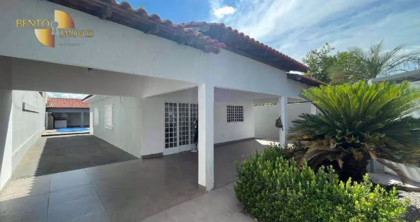 Casa com 3 dormitórios à venda, 220 m² por r$ 450.000,00 - jardim paula i - várzea grande/mt