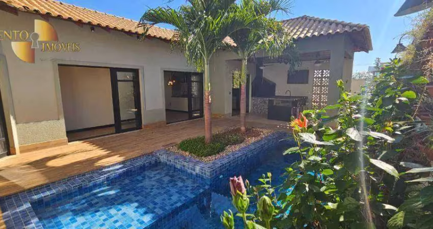 Casa com 3 dormitórios à venda, 262 m² por r$ 2.900.000,00 - ribeirão do lipa - cuiabá/mt