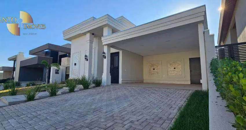 Casa com 3 dormitórios à venda, 235 m² por r$ 2.190.000,00 - condomínio florais do valle - cuiabá/mt