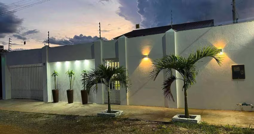 Casa com 4 dormitórios à venda por r$ 778.000 - centro - chapada dos guimarães/mt