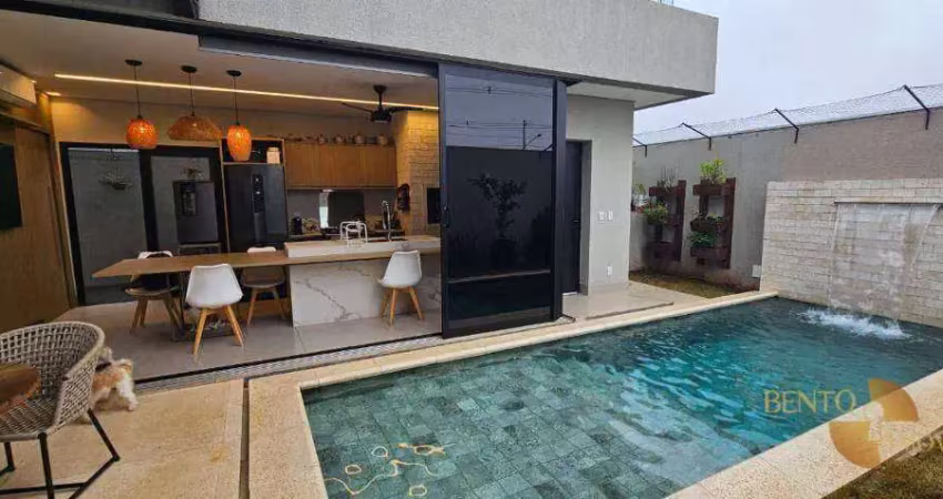 Casa com 3 dormitórios à venda, 233 m² por r$ 2.790.000,00 - morada dos nobres - cuiabá/mt