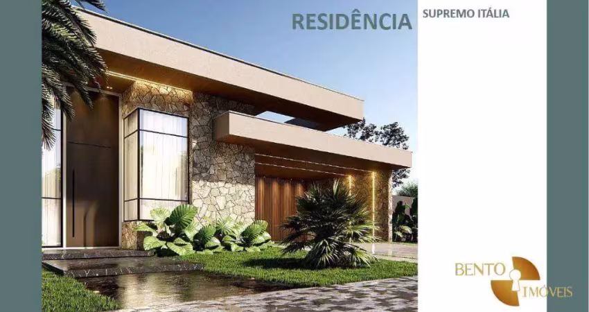 Casa com 4 dormitórios à venda, 472 m² por r$ 6.300.000,00 - supremo itália - cuiabá/mt