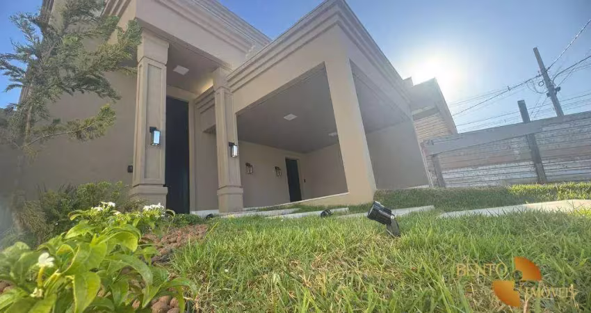 Casa com 3 dormitórios, 187 m² - venda por r$ 2.400.000 ou aluguel por r$ 13.000/mês - morada dos nobres - cuiabá/mt