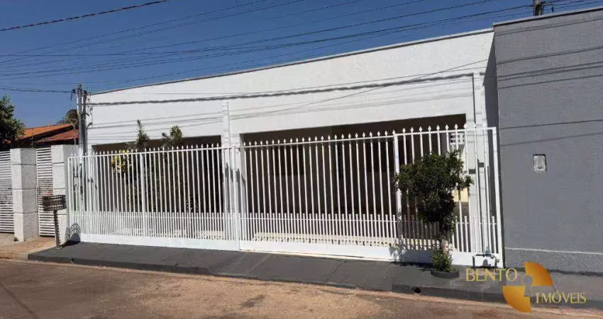 Casa com 3 dormitórios à venda, 80 m² por r$ 350.000 - colinas verdejantes - várzea grande/mt