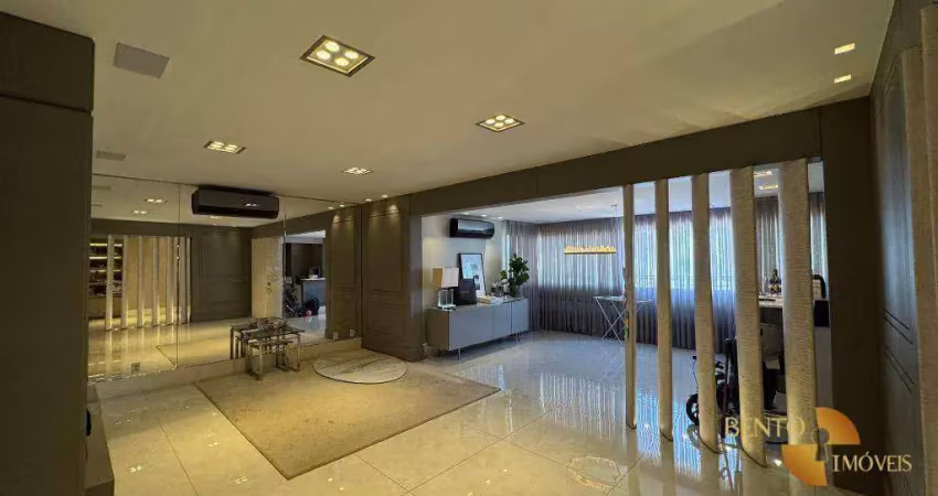 Apartamento com 2 dormitórios à venda, 160 m² por r$ 1.100.000 - duque de caxias i - cuiabá/mt