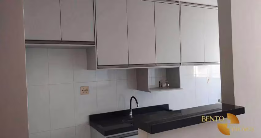 Apartamento com 2 dormitórios à venda, 47 m² por r$ 240.000 - jardim aeroporto - várzea grande/mt