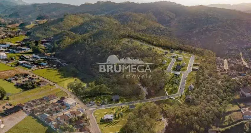 Loteamento em brusque com parcelamento em 180 vezes direto com a loteadora