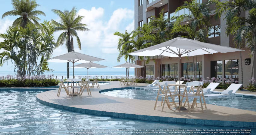 Flats com 2 e 3 quartos à beira-mar em Maria Farinha.
