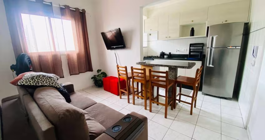 APARTAMENTO (3 ANDAR) COM 1 DORMITÓRIO - COM LAZER - PRAIA GRANDE