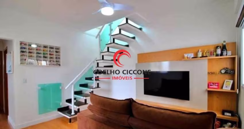 Cobertura com 3 quartos à venda na Vila Tibiriçá, Santo André 