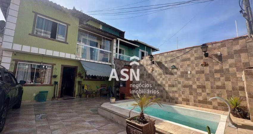 Casa com 2 dormitórios, 108 m² - venda por R$ 550.000,00 ou aluguel por R$ 3.056,25/mês - Jardim Mariléa - Rio das Ostras/RJ