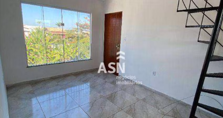 Cobertura com 2 dormitórios para alugar, 88 m² por R$ 1.739,56/ano - Enseada das Gaivotas - Rio das Ostras/RJ