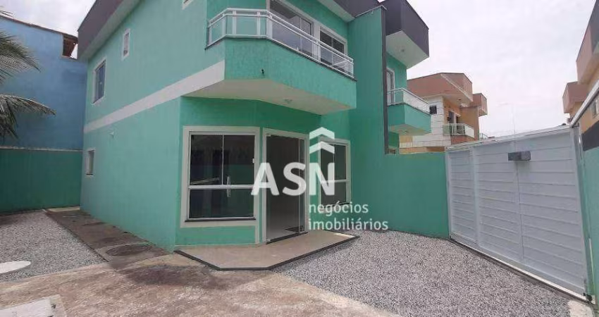 Casa Dúplex com 2 dormitórios à venda, 85 m² por R$ 290.000 - Extensão Serramar - Rio das Ostras/RJ