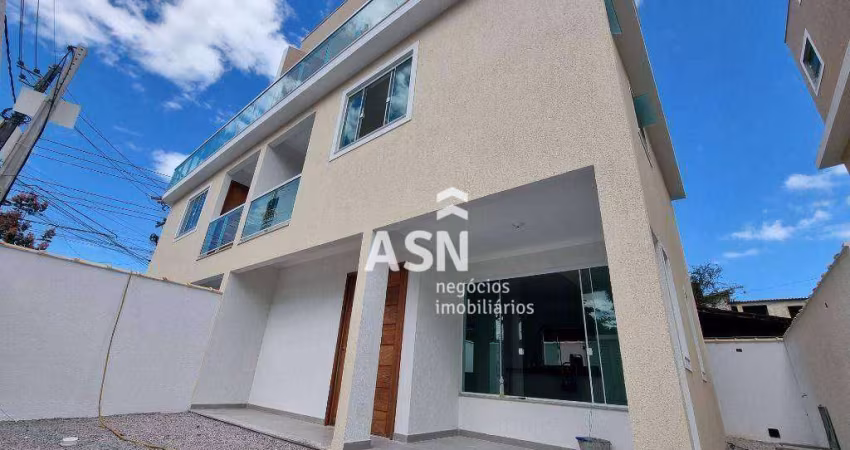 Casa Triplex com 3 dormitórios à venda, 115 m² por R$ 630.000 - Costazul - Rio das Ostras/RJ