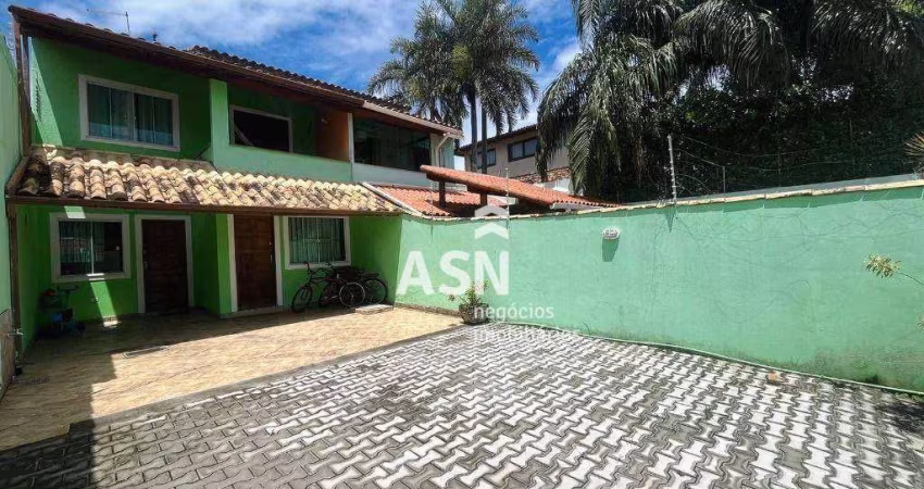 Casa Dúplex com 4 dormitórios à venda, 215 m² por R$ 590.000 - Recreio - Rio das Ostras/RJ