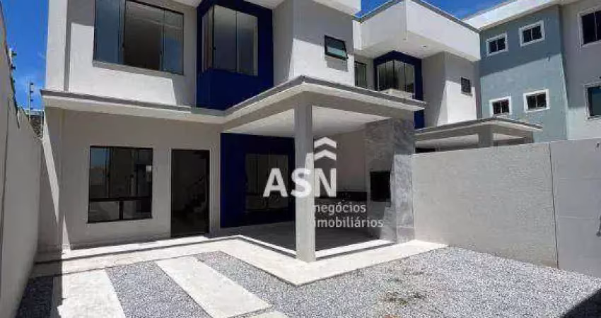 Casa Dúplex com 3 dormitórios à venda, 150 m² por R$ 790.000 - Costazul - Rio das Ostras/RJ