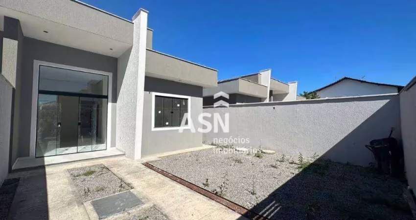Casa linear moderna com 3 dormitórios à venda, 80 m² por R$ 420.000 - Extensão do Bosque - Rio das Ostras/RJ