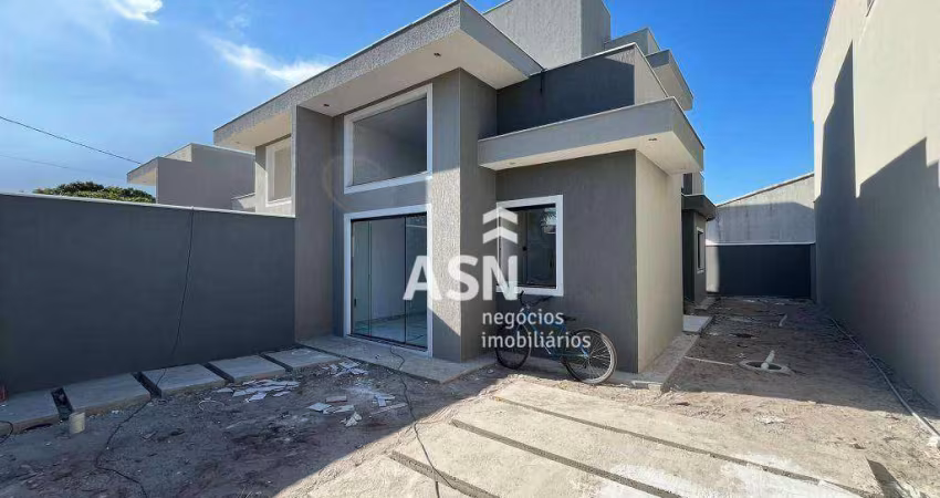 Casa Dúplex com 3 dormitórios à venda, 75 m² por R$ 500.000 - Enseada das Gaivotas - Rio das Ostras/RJ
