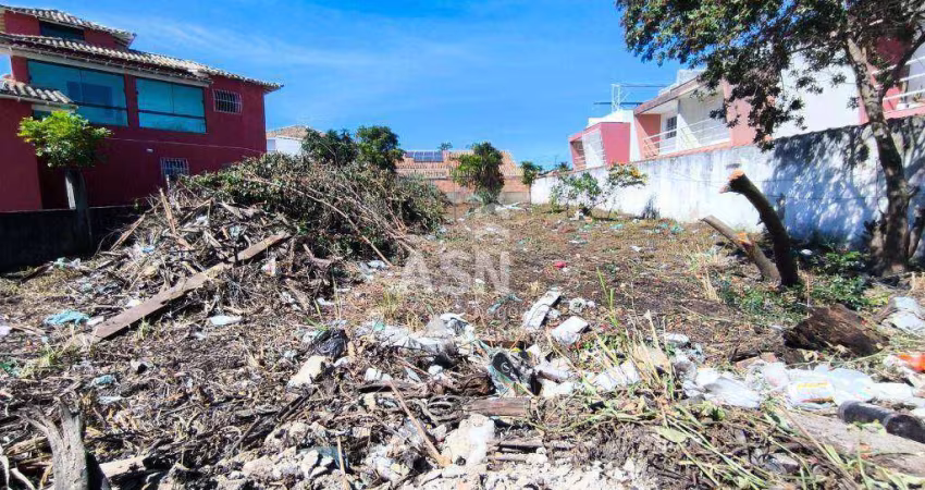 Terreno à venda, 603 m² por R$ 500.000,00 - Atlântica - Rio das Ostras/RJ