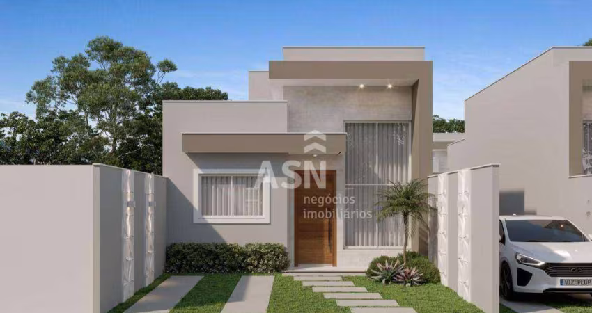 Casa com 2 dormitórios à venda, 70 m² por R$ 380.000 - Extensão do Bosque - Rio das Ostras/RJ