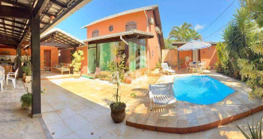 Casa com 4 dormitórios à venda, 123 m² por R$ 890.000 - Terra Firme - Rio das Ostras/RJ