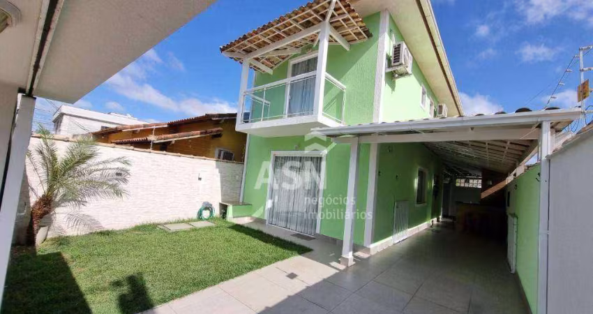 Casa com 2 dormitórios à venda, 125 m² por R$ 445.000,00 - Jardim Mariléa - Rio das Ostras/RJ
