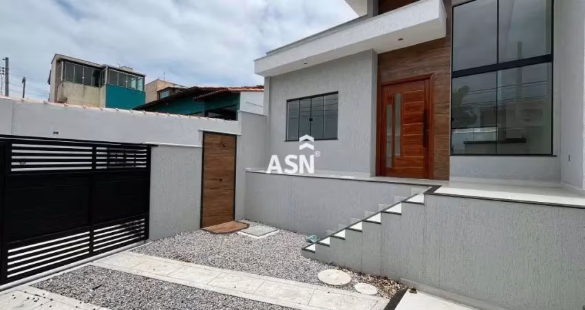 Casa linear com área gourmet no jardim campomar  -  rio das ostras