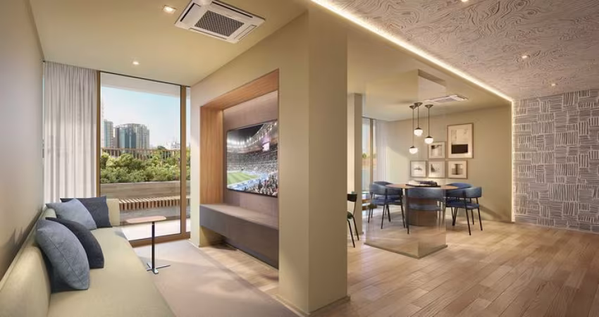 Apartamento 123 m² com 3 Quartos, 4 banheiros, 3 suítes 2 Vagas - Moema Pássaros - São Paulo - SP
